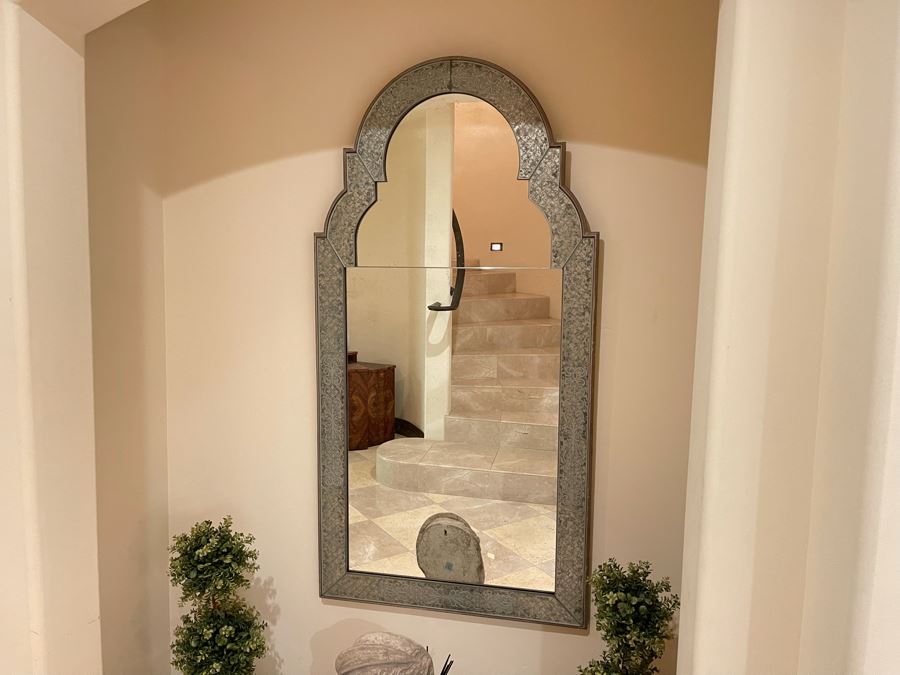 Antiqued Wall Mirror 27W X 54H [Photo 3]
