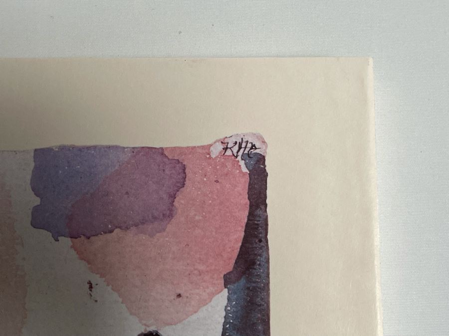 Paul Klee Print Titled 'St. Germain Near Tunis' Nicely Shadowbox Framed Published By Adagp 1985 Paris France 29.5 X 24 [Photo 7]