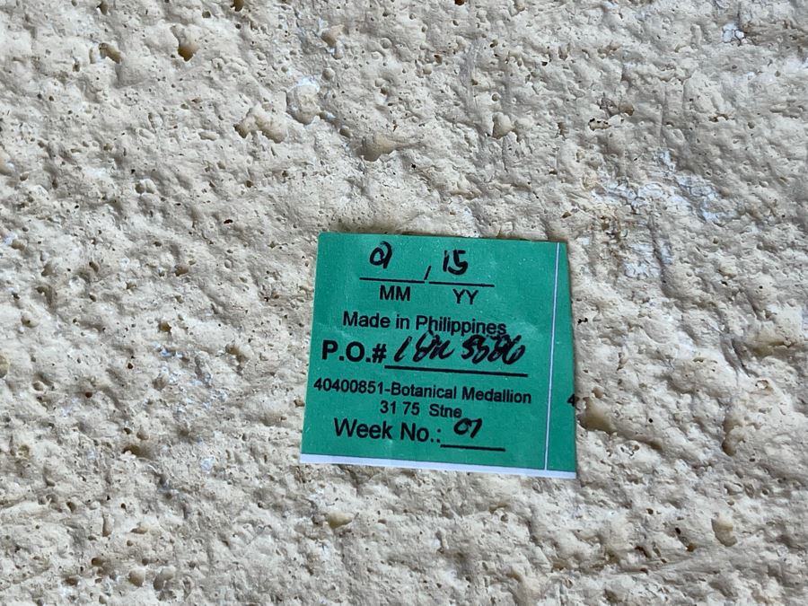 Restoration Hardware Round Decorative Relief Wall Artwork 32R X 3.5D [Photo 8]