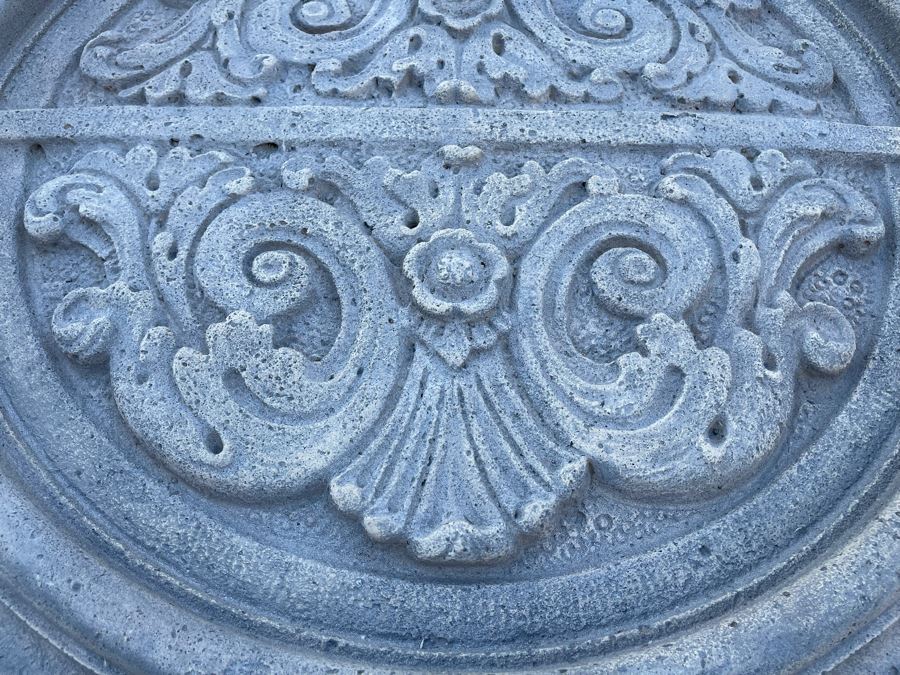 Restoration Hardware Round Decorative Relief Wall Artwork 32R X 3.5D [Photo 6]