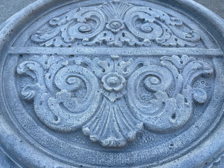 Restoration Hardware Round Decorative Relief Wall Artwork 32R X 3.5D [Photo 6]