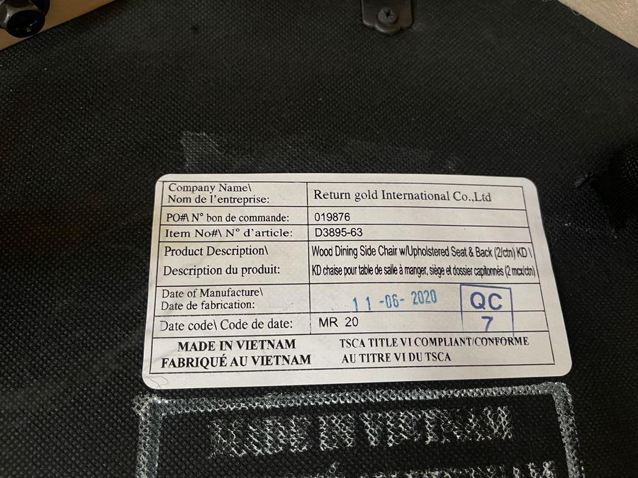 Travertine Marble Top And Base Dining Table With Glass Top And Six Chairs - Travertine 5'R - Glass Top 6'R - 29.5H [Photo 15]