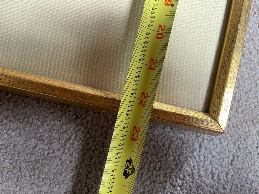 Misha Lenn Limited Edition Embossed Lithograph Titled 'La Place' Framed 31.5 X 22.5 [Photo 10]