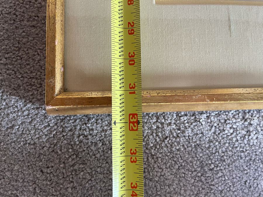 Misha Lenn Limited Edition Embossed Lithograph Titled 'La Place' Framed 31.5 X 22.5 [Photo 9]