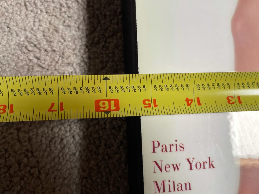 Couture December 1954 Magazine Print 15 X 19 [Photo 4]