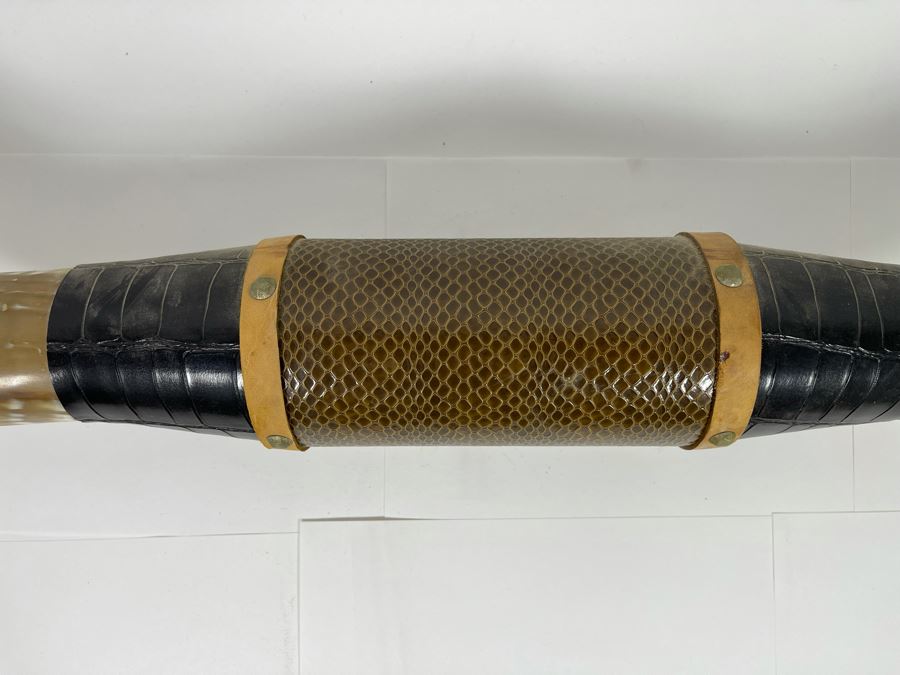 Vintage Steer Horns Western Decor 44W X 16D [Photo 5]