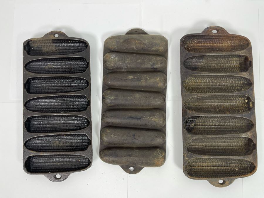 Cast Iron Corn Bread Molds 5.5W X 12H [Photo 4]