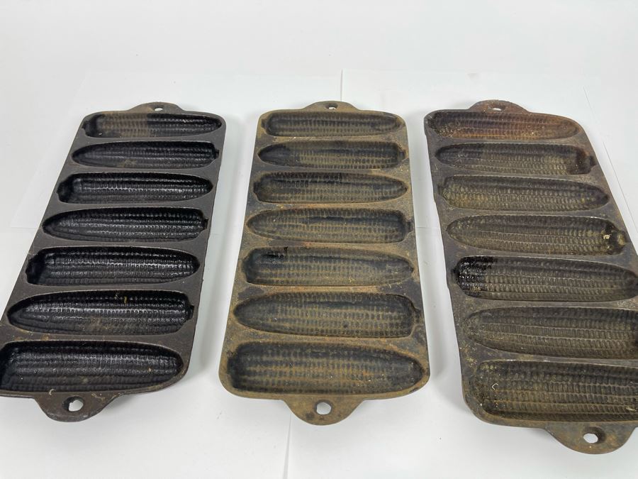 Cast Iron Corn Bread Molds 5.5W X 12H [Photo 3]
