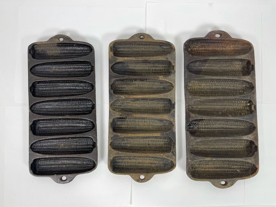 Cast Iron Corn Bread Molds 5.5W X 12H [Photo 2]