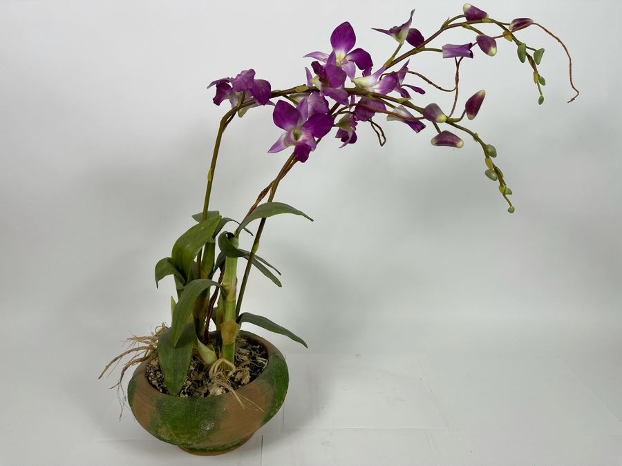 Artificial Orchid Arrangement 9W X 25H [Photo 3]