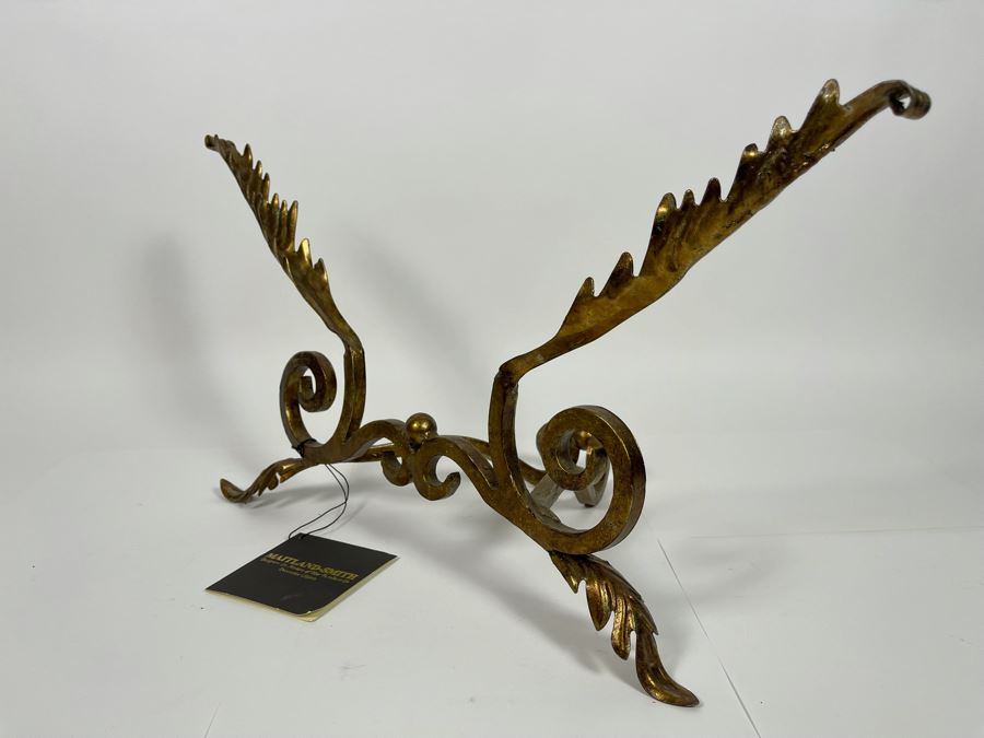 Maitland-Smith Gilt Metal Stand 22W X 9D X 12H [Photo 6]