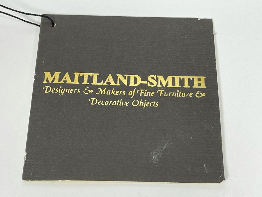 Maitland-Smith Gilt Metal Stand 22W X 9D X 12H [Photo 4]