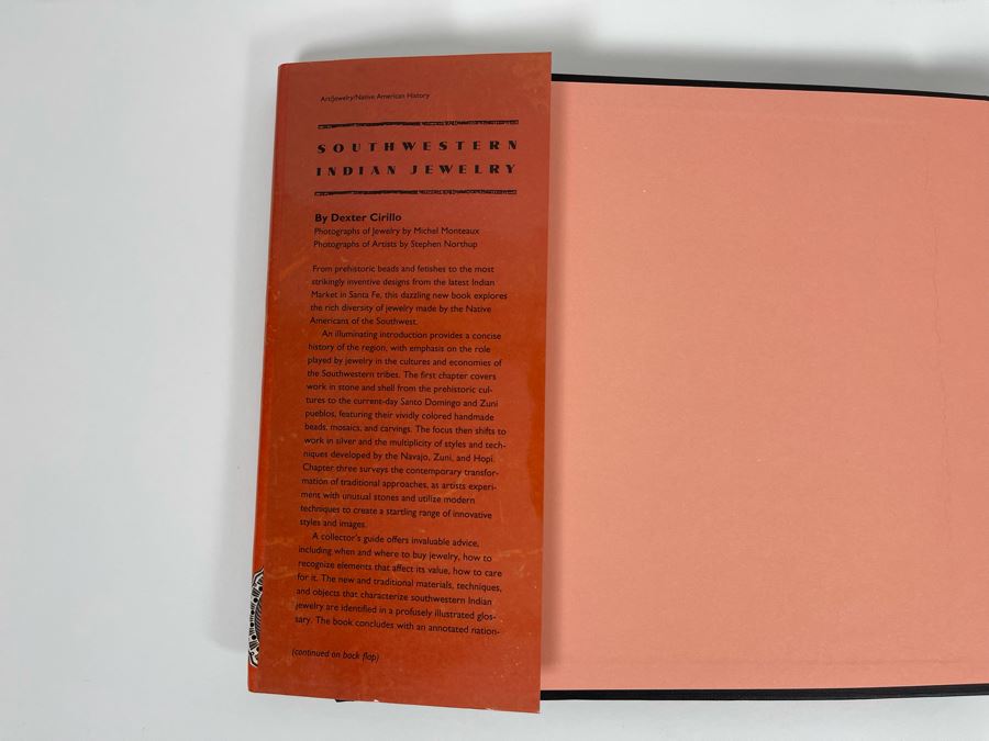 Southwestern Indian Jewelry Book By Dexter Cirillo [Photo 3]