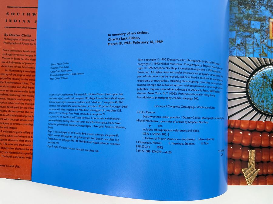 Southwestern Indian Jewelry Book By Dexter Cirillo [Photo 5]