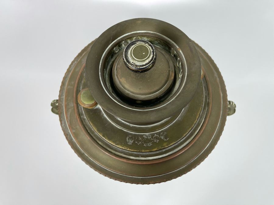 Antique Russian Brass Samovar 14W X 21H [Photo 9]