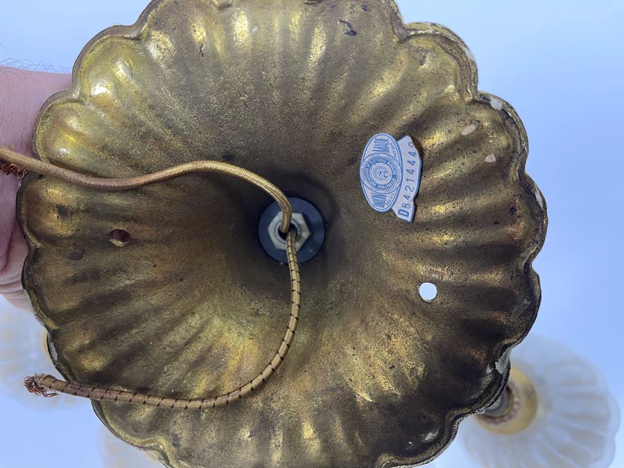 Vintage Light Fixture From Jacquelyn Littlefield's Home 17W X 9D [Photo 7]