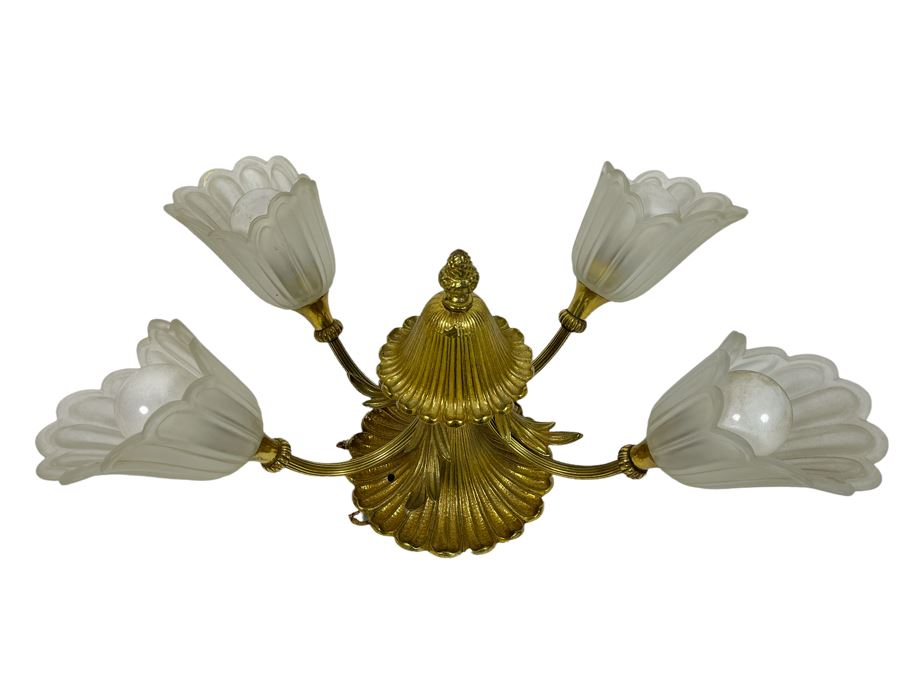 Vintage Light Fixture From Jacquelyn Littlefield's Home 17W X 9D [Photo 1]