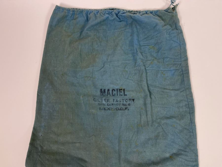 JUST ADDED - Sterling Silver Footed Platter From Maciel Silver Factory In Mexico 18.5W X 13.5D 1,199g - $835 Melt Value [Photo 15]