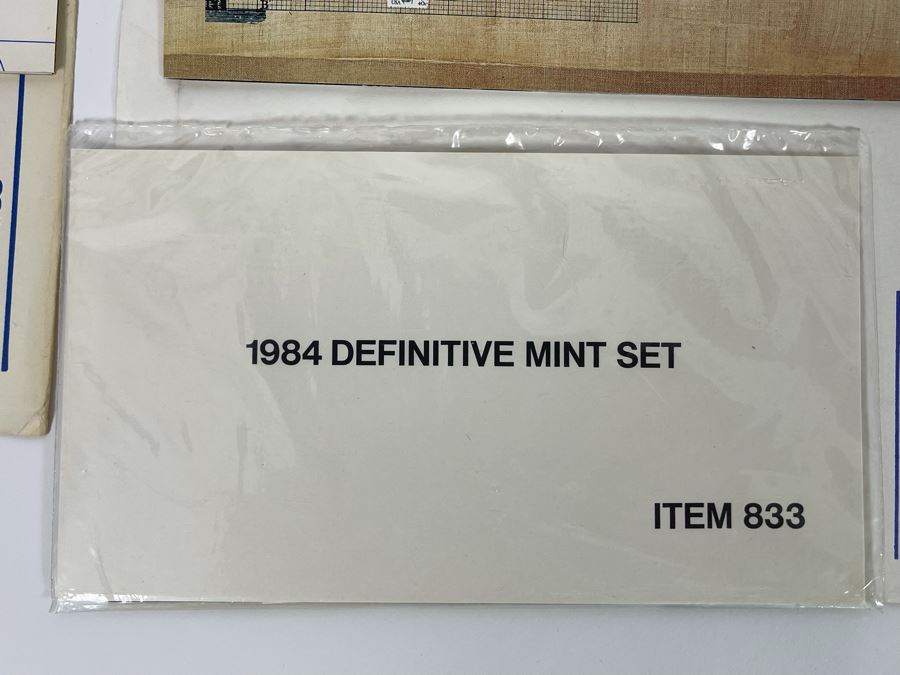 (4) Sealed Sets Of United States Postal Service Mint Set Of Commemorative Stamps From 1983, 1984, 1985, 1986 [Photo 7]