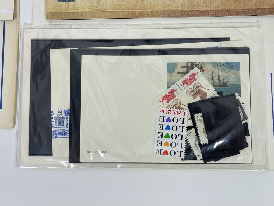 (4) Sealed Sets Of United States Postal Service Mint Set Of Commemorative Stamps From 1983, 1984, 1985, 1986 [Photo 6]