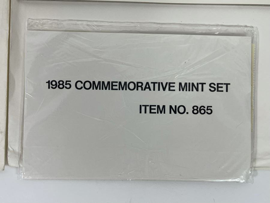 (4) Sealed Sets Of United States Postal Service Mint Set Of Commemorative Stamps From 1983, 1984, 1985, 1986 [Photo 10]