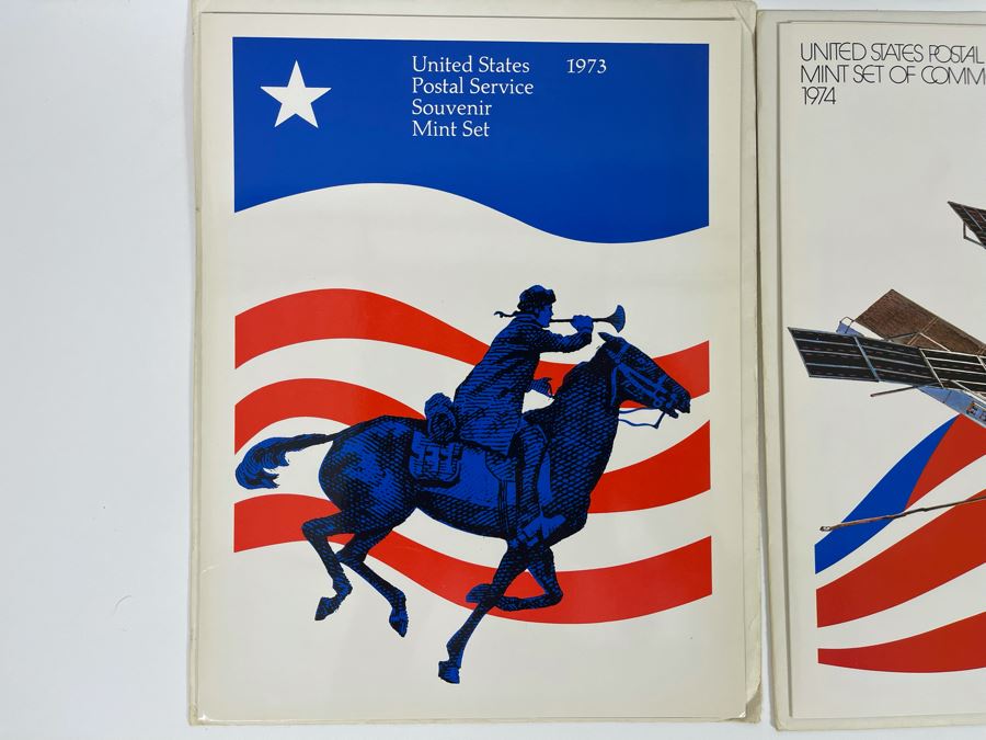 United States Postal Service Commemorative Mint Stamps Sets 1973, 1974, 1975, 1976 [Photo 8]