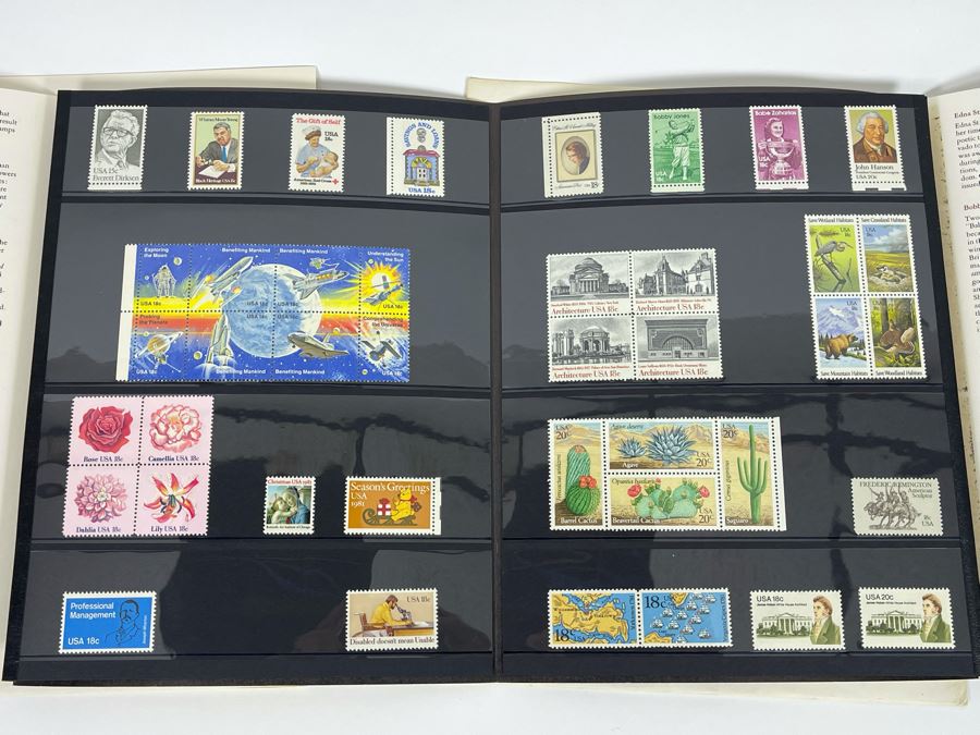 United States Postal Service Commemorative Mint Stamps Sets 1980, 1981, 1982, 1984 [Photo 5]