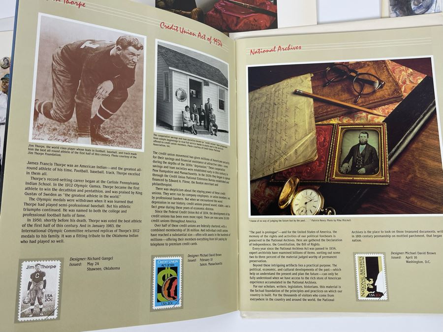 United States Postal Service Commemorative Mint Stamps Sets 1980, 1981, 1982, 1984 [Photo 14]