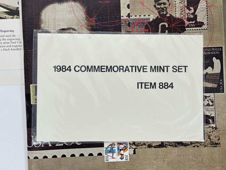 United States Postal Service Commemorative Mint Stamps Sets 1980, 1981, 1982, 1984 [Photo 13]