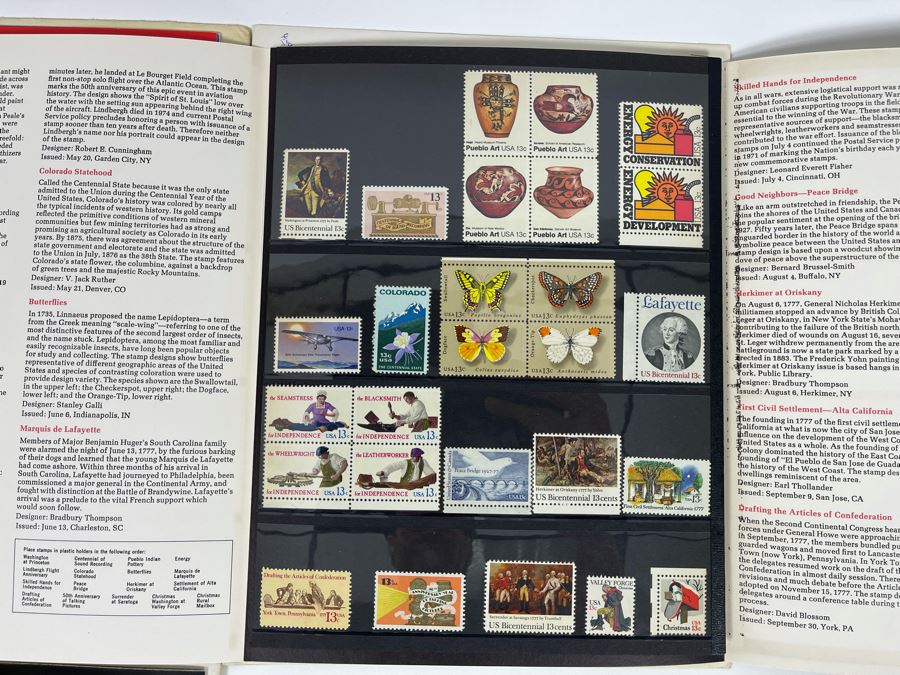 United States Postal Service Commemorative Mint Stamps Sets 1972, 1977, 1978, 1979 [Photo 5]