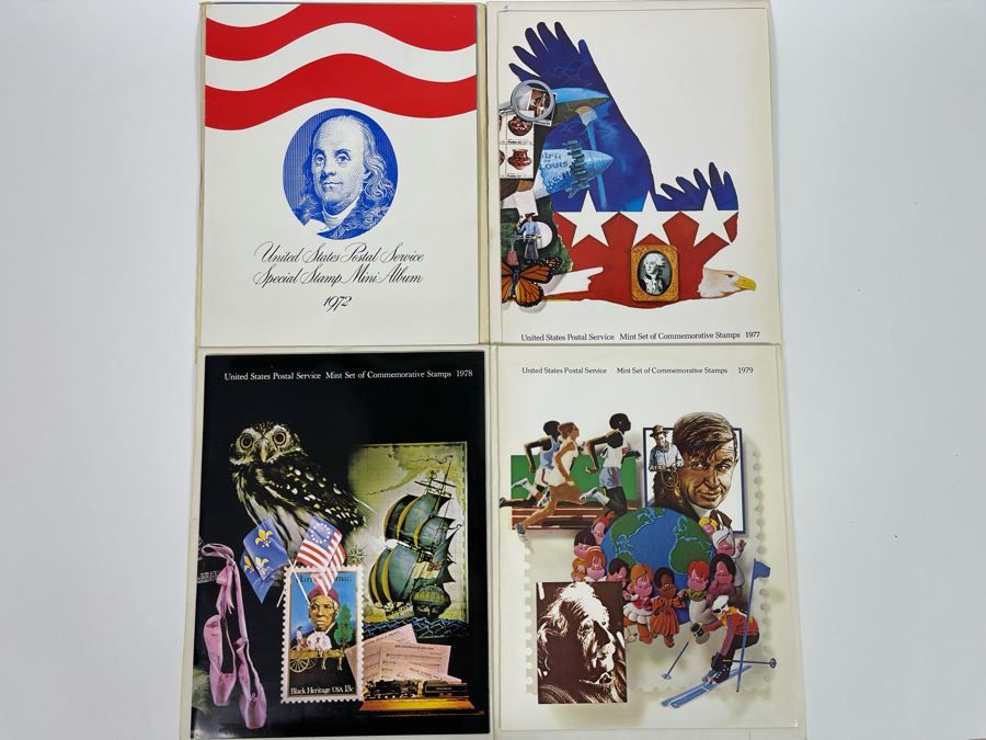 United States Postal Service Commemorative Mint Stamps Sets 1972, 1977, 1978, 1979 [Photo 2]