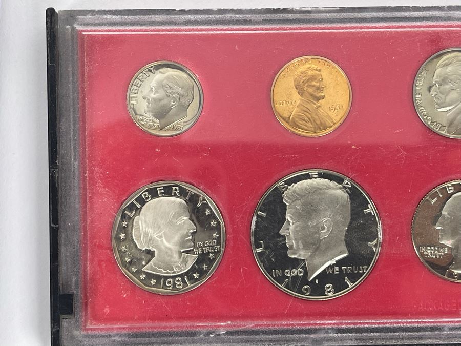 Various United States Mint Proof Sets From 1981, 1984, 1991 And 1986 Mint Liberty Half Dollar [Photo 6]