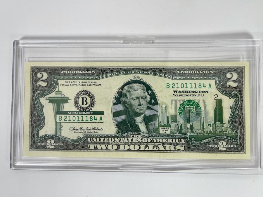 (6) Uncirculated Two Dollar Bills [Photo 10]