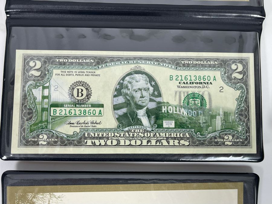(6) Uncirculated Two Dollar Bills [Photo 5]