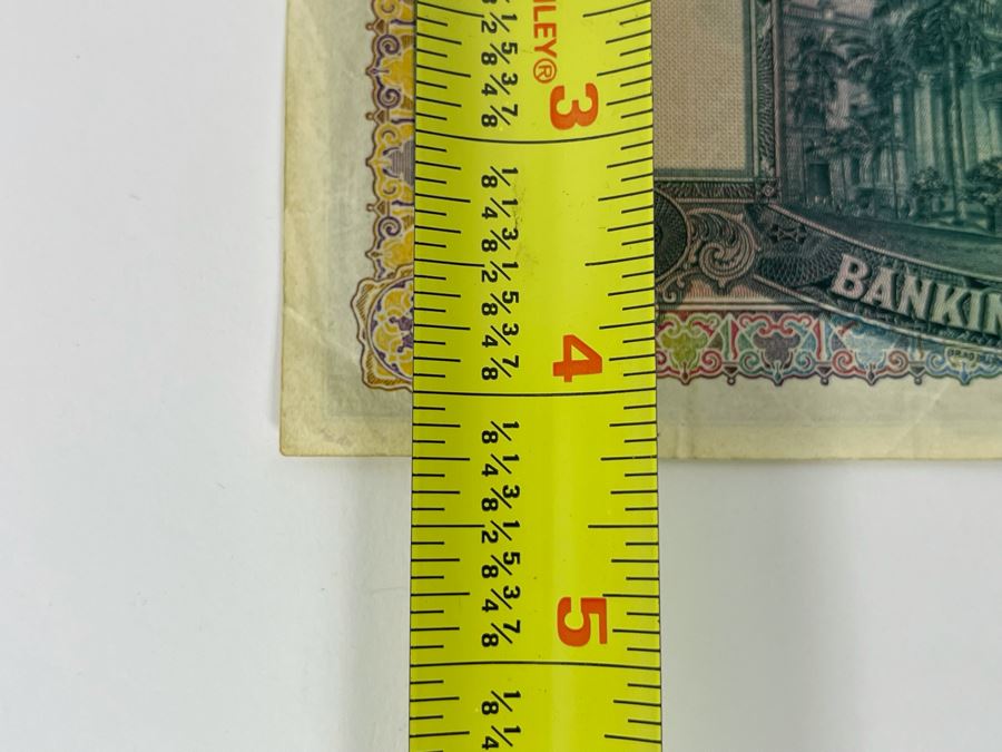 1953 Ten Dollar Bill From The Hong Kong & Shanghai Banking Corporation [Photo 10]