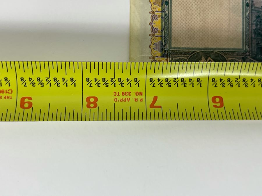 1953 Ten Dollar Bill From The Hong Kong & Shanghai Banking Corporation [Photo 9]