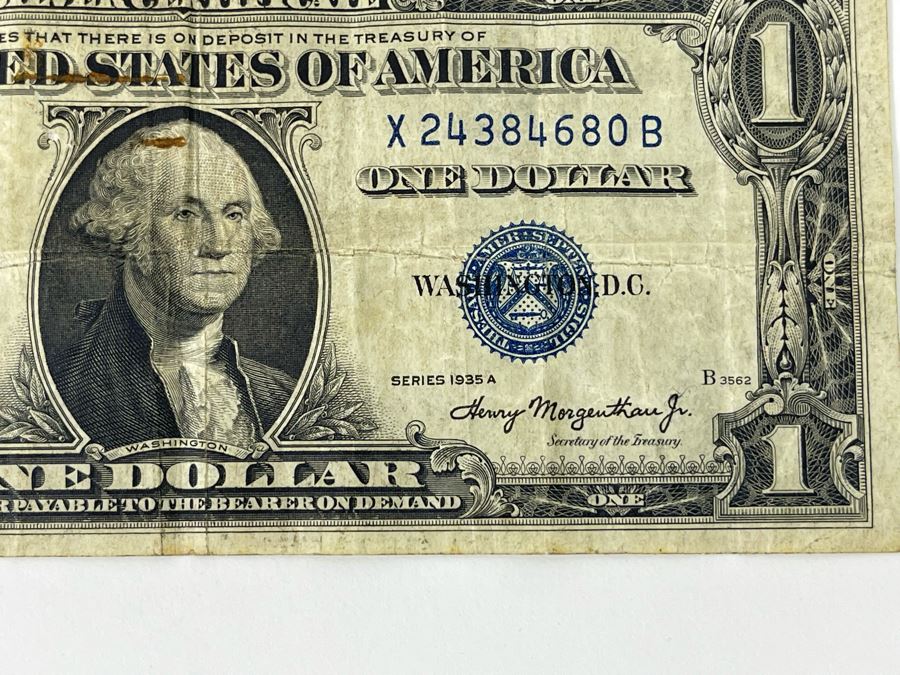 (3) United States One Dollar Silver Certificates 1928, 1935, 1957 [Photo 3]