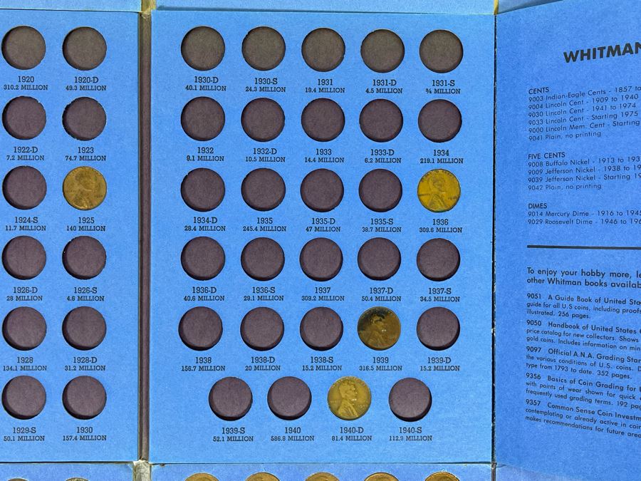 (3) United States Lincoln Cents Pennies Collections 1909-Date [Photo 12]