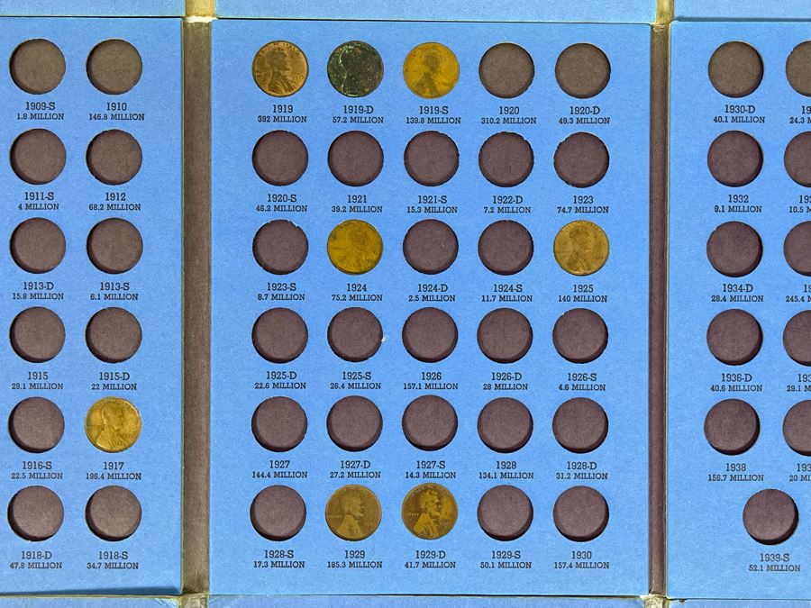 (3) United States Lincoln Cents Pennies Collections 1909-Date [Photo 11]