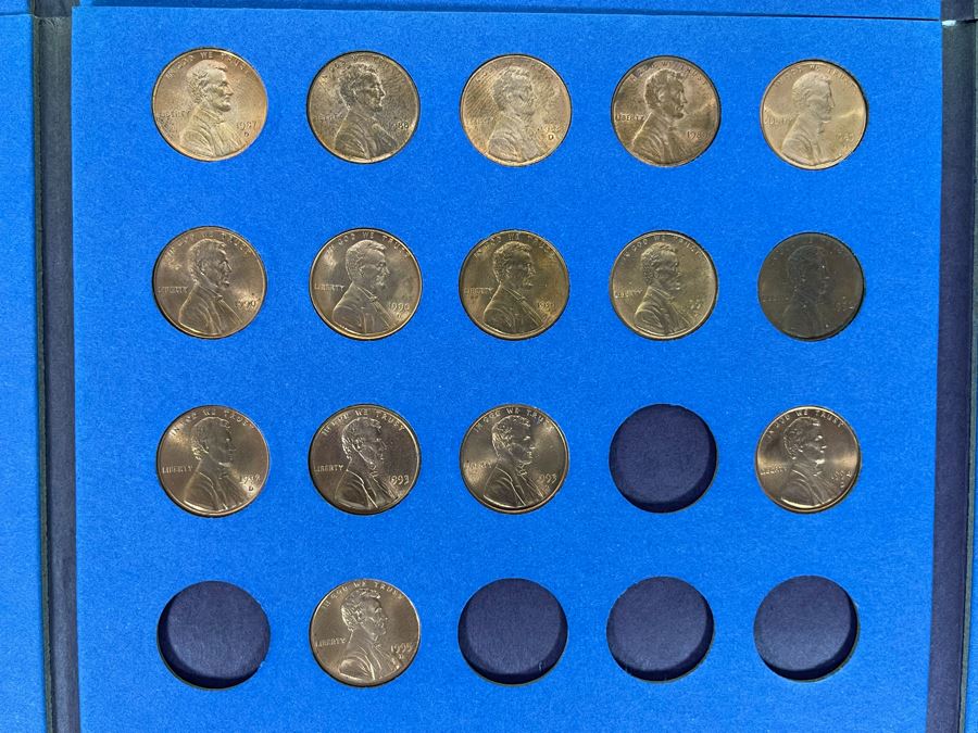(3) United States Lincoln Cents Pennies Collections 1975 [Photo 10]