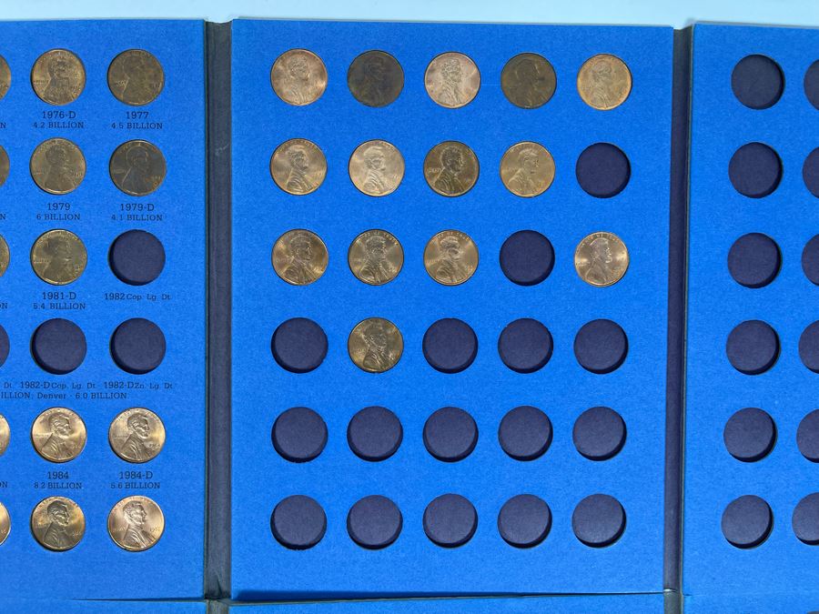 (3) United States Lincoln Cents Pennies Collections 1975 [Photo 4]