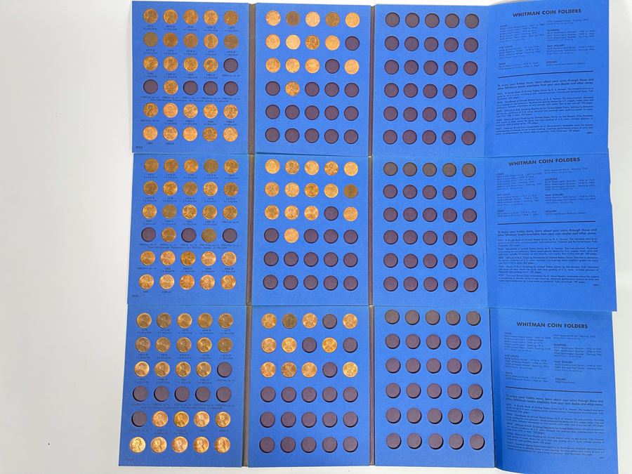 (3) United States Lincoln Cents Pennies Collections 1975 [Photo 2]