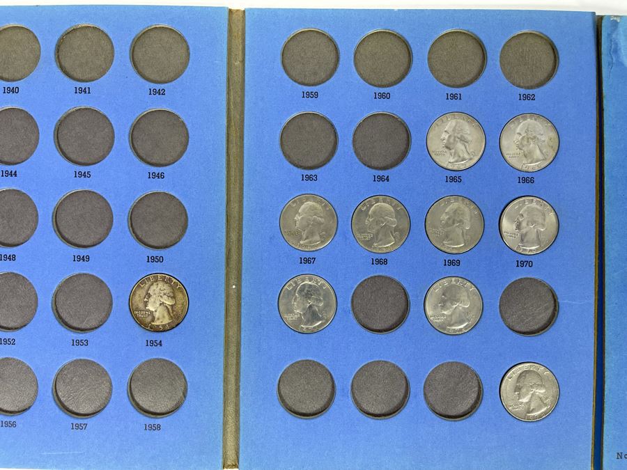 Washington Quarter Collection 1916-Date, Washington Quarters Starting 1965, Dime Collection 1916-Date, Roosevelt Dimes Collection 1965-Date [Photo 5]