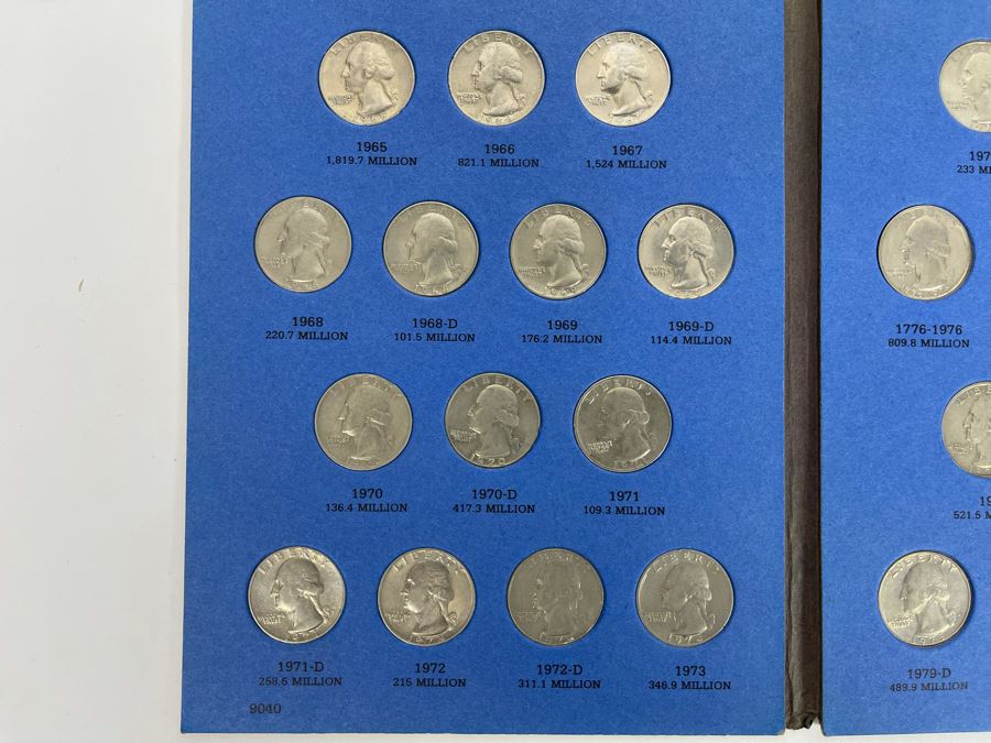 Washington Quarter Collection 1916-Date, Washington Quarters Starting 1965, Dime Collection 1916-Date, Roosevelt Dimes Collection 1965-Date [Photo 6]