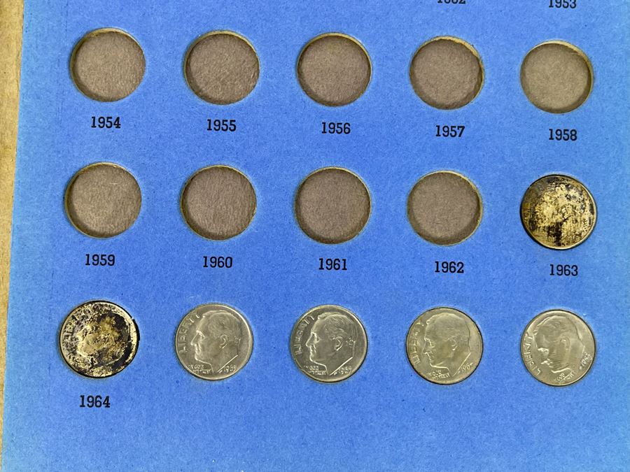 Washington Quarter Collection 1916-Date, Washington Quarters Starting 1965, Dime Collection 1916-Date, Roosevelt Dimes Collection 1965-Date [Photo 16]