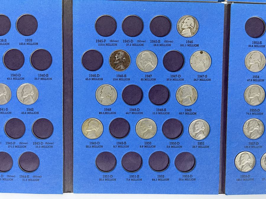 Jefferson Nickels Coin Collection 1913+ [Photo 6]