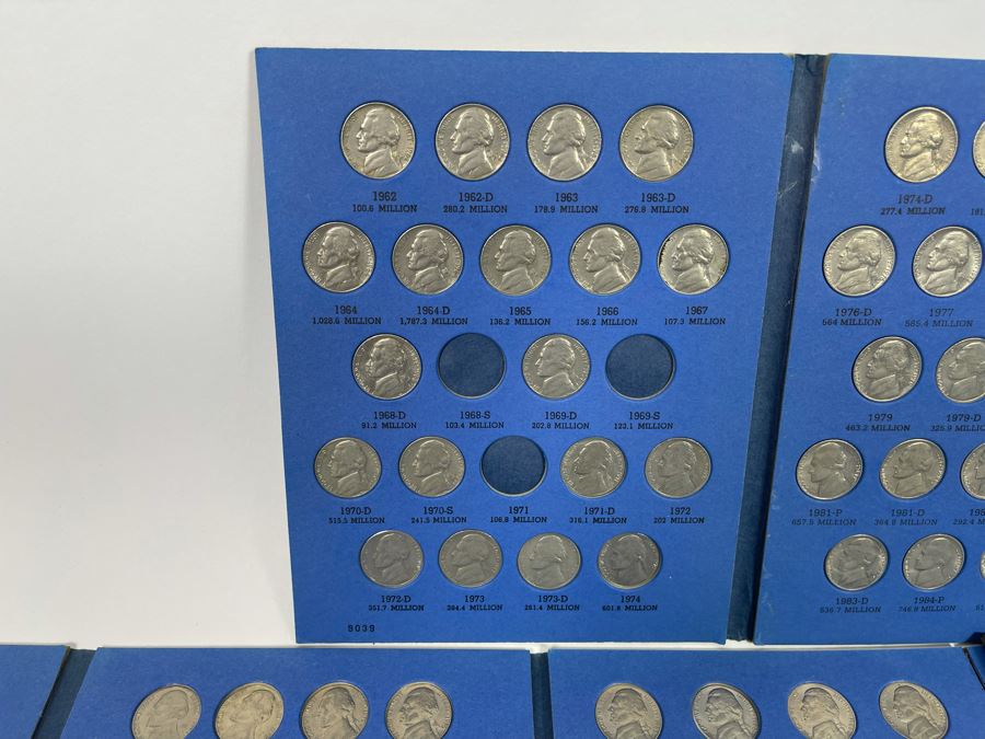 Jefferson Nickels Coin Collection 1913+ [Photo 16]