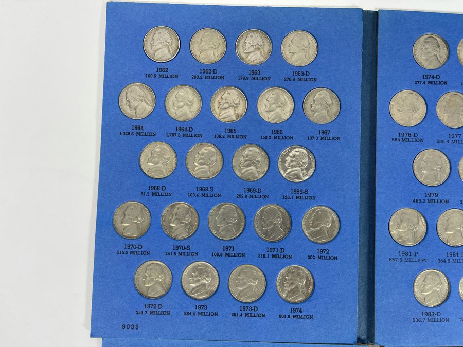 Jefferson Nickels Coin Collection 1913+ [Photo 13]