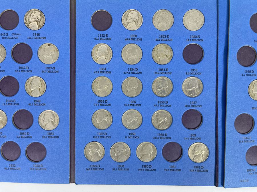 Jefferson Nickels Coin Collection 1913+ [Photo 7]