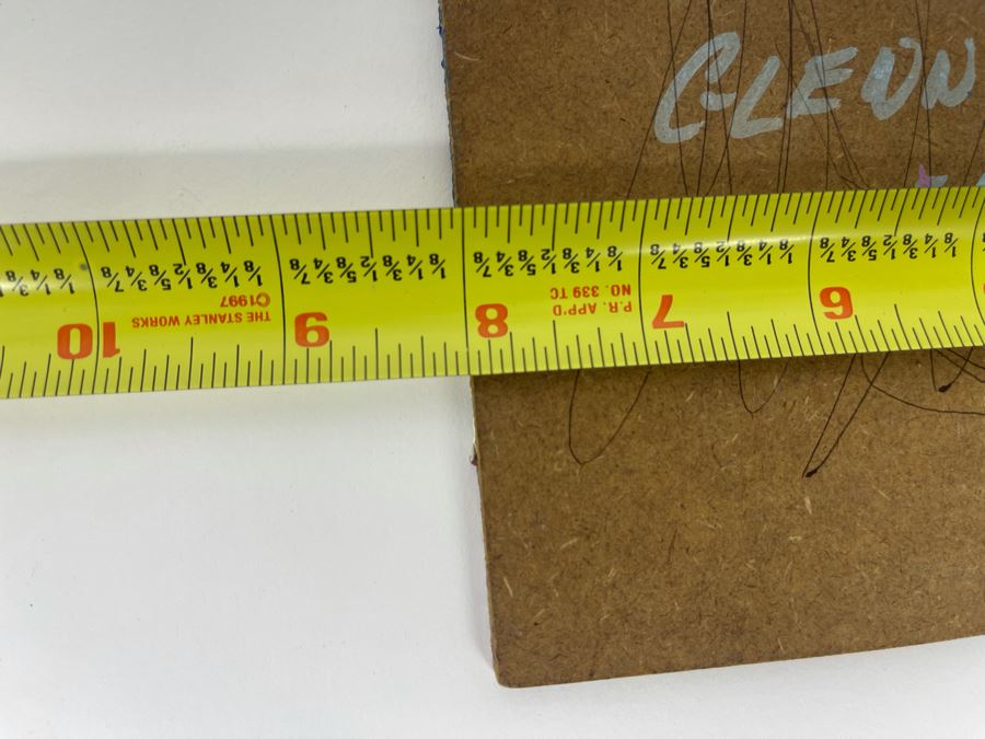 Original Glenn R. Francis Life Drawing On Board 1999 8 X 12 [Photo 10]